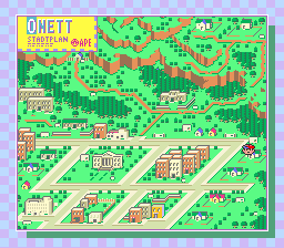 Map of Onett